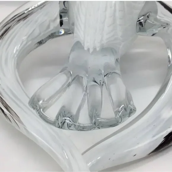 VTG Ronneby Sweden Glass Bird Figurine - Picture 10 of 12